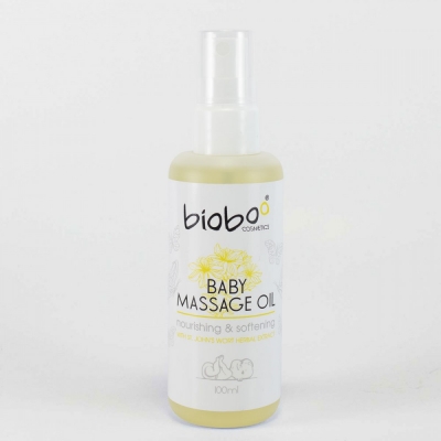Bioboo Бебешко масажно олио за тяло - спрей 100мл